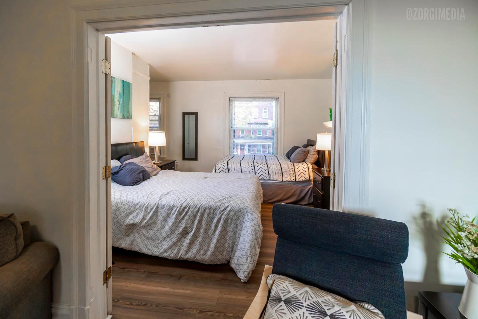 Stylish Apt - 2 Queen Bed - Easy Hospital Access Pittsburgh Eksteriør bilde