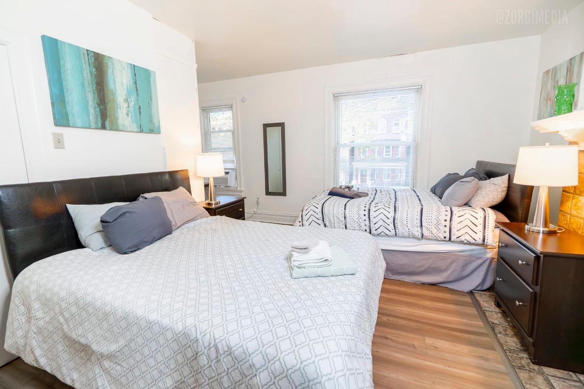 Stylish Apt - 2 Queen Bed - Easy Hospital Access Pittsburgh Eksteriør bilde